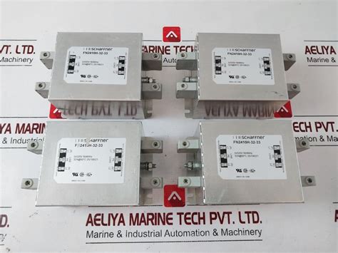 Schaffner Fn2410H-32-33 Power Line Filter – Aeliya Marine Tech