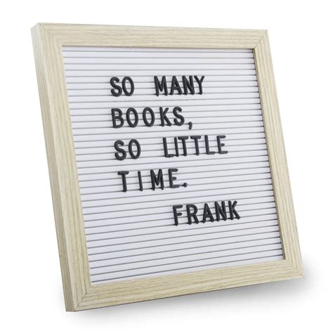 Snapklik.com : Changeable Felt Letter Board 25x25cm, White Felt, 317 ...