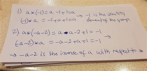 Prove that (R,∗) is a group, where∗is a new operation defined as a∗b:=a ...