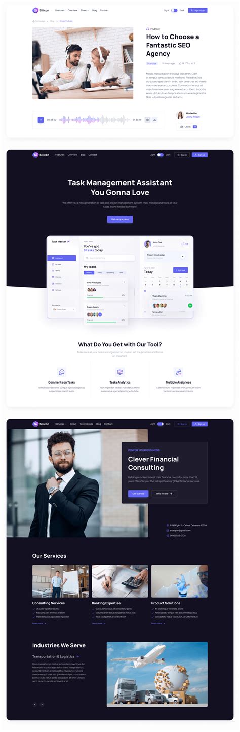 Silicon | Multipurpose Business / Technology Template