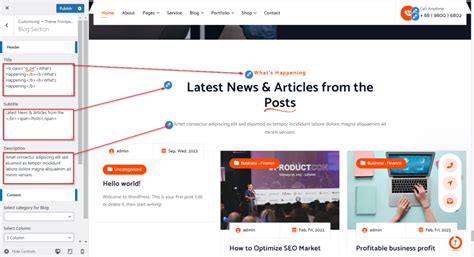 Image result for Blog Section HTML/CSS