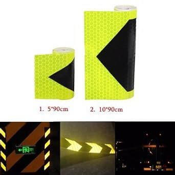 Generic Car Trailer Truck Reflective Safety Arrows Pattern Tape Sticker ...