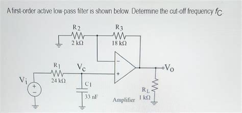 Image result for First Order Low Pass Filter