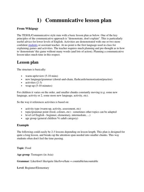 Communication Lesson Plans Elementary 的图像结果