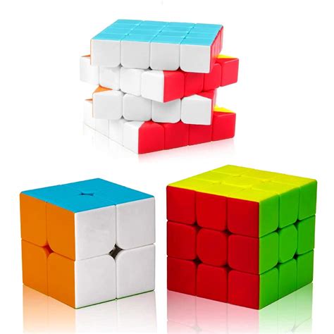 Buy D ETERNAL Cube Combo Set Of 2x2 3x3 4x4 high Speed Stickerless ...