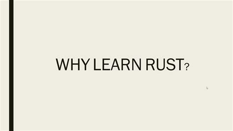 Rust Programming Tutorial 的图像结果