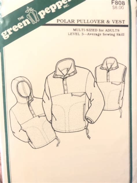 Fleece Jacket Sewing Pattern 的图像结果