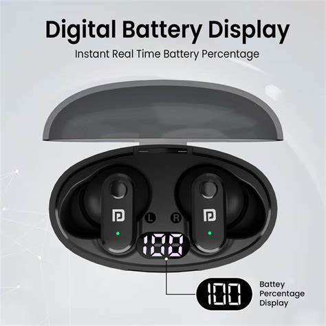 Portronics Harmonics Twins S16 in Ear Earbuds With Mic,24H Playtime ...
