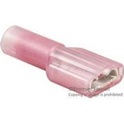 Buy MOLEX 19005-0001 TERMINAL, FEMALE DISCONNECT, 0.25IN, RED (10 ...