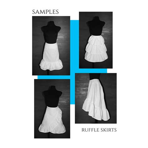Patternmaking Guide: Ruffle Skirts - The Shapes of Fabric