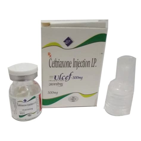 ULCEF-500 Injection Ultra Chiron Pharmaceutical Pvt. Ltd.