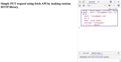 Image result for JavaScript Put HTTP Request