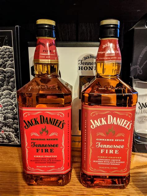 Jack Daniel’s, Tennessee Fire, old and new label bottles. | Jack ...