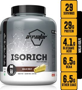 Avvatar Isorich Malai Kulfi 2Kg Whey Protein Price in India - Buy ...