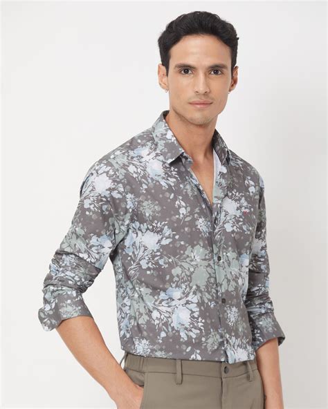 Printed Shirts For Men - Buy Printed Casual Shirts at Mufti