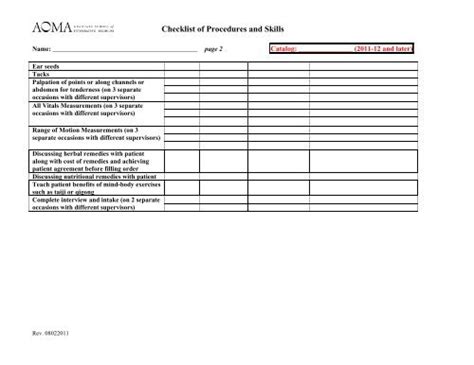 Image result for Checklist Procedures
