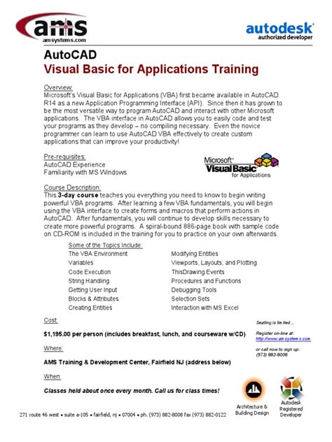 Image result for Introduction to Visual Basic for Applications for AutoCAD
