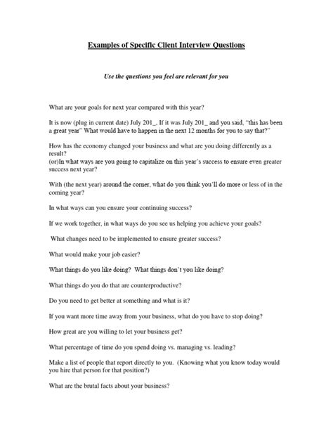 Image result for Client Interview Questions and Answers