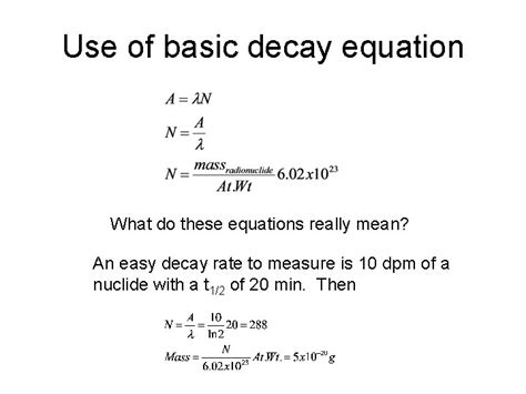 Image result for How to Find Decay Formula From Graph