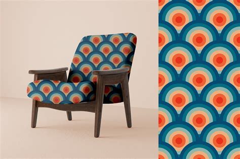 Vintage retro patterns on Behance