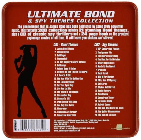 Ultimate Bond & Spy Themes Collection - Various (2CD-Tin) [ CD ] на CD ...