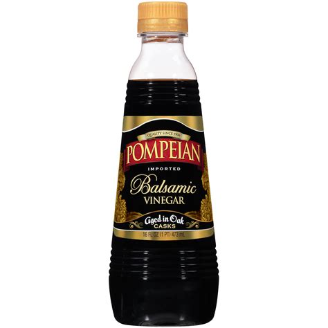 Pompeian Balsamic Vinegar, 16 fl oz (1 pt) 473 ml