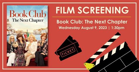 Film Screening: Book Club: The Next Chapter, Des Plaines Public Library ...