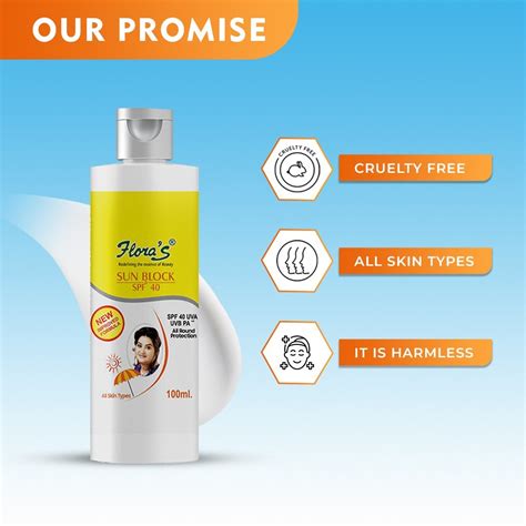Floras -Flora's Sun Block ( SPF - 40 )