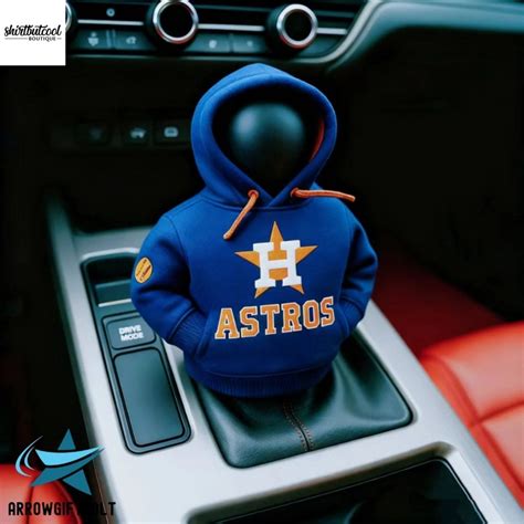 Houston Astros Car Gear Shift Hoodie - Shirtbutcool