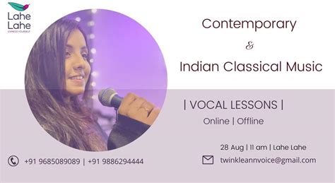 Carnatic Music - Vocal Lessons