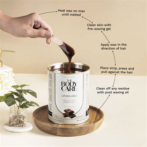 Liposoluble Chocolate Creme Wax – The Body Care