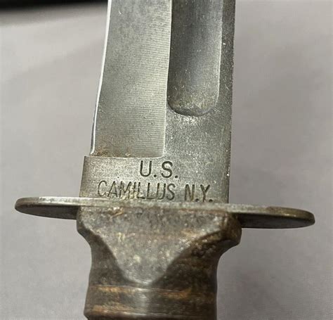 Vietnam War USMC Fighting Knife Named to Sgt B.Edwards 1968 WW2 Camillus MK2 USN | #4686530880