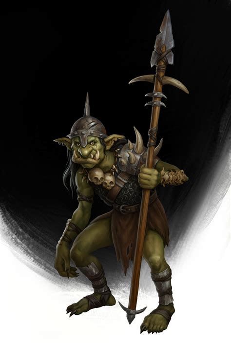 Concept art of goblins. A true goblin boss is not your run of the mill ...