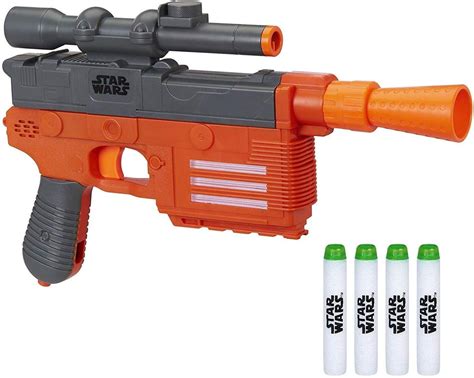 Amazon.com: Star Wars Nerf Han Solo Blaster: Hasbro: Toys & Games