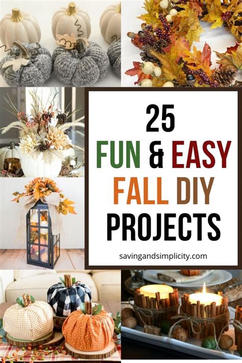 Image result for Easy Fall Projects