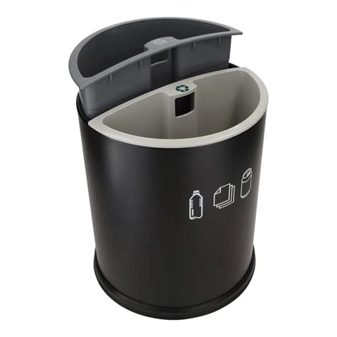 JVD Wet & Dry Round Dustbin with Two Container
