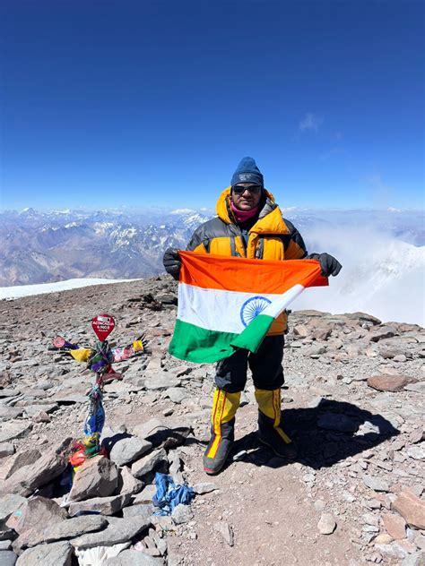 Uttarakhand: SDRF constable conquers South America's highest peak Mount ...