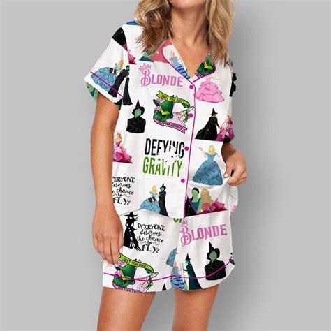 Elphaba Glinda Wicked Pajama Set - Icestork