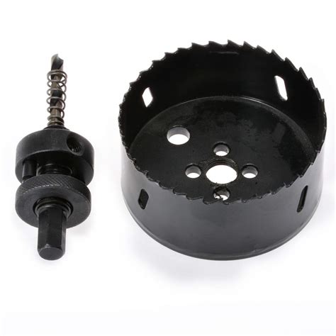KATUR 92mm Diameter Hole Saw Set, HSS Bi-Metal Hole Saw Drill Bits Cut ...
