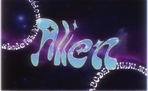 Image result for Alien Font Type