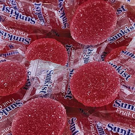 Sunkist Fruit Gems Raspberry 1lb Bag - Walmart.com