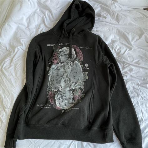 Urban Outfitters Women's Black Hoodie | Depop
