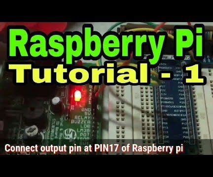 Raspbarry Pi Blinking LED YT 的图像结果
