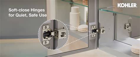 KOHLER Embark™ Capsule Bathroom Mirror Cabinet | Wall Mounted HD Mirror ...