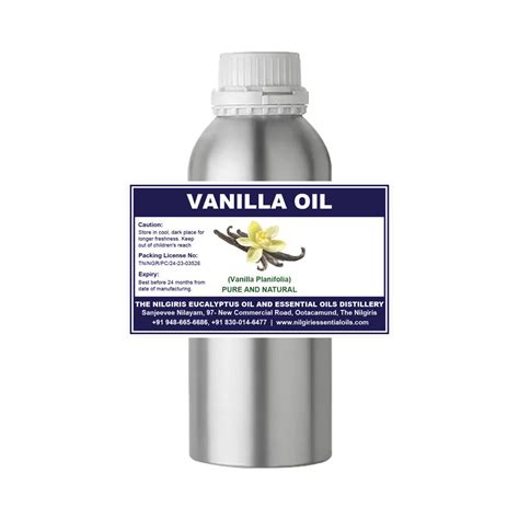 Vanilla essential oil – TNEOEOD Ooty