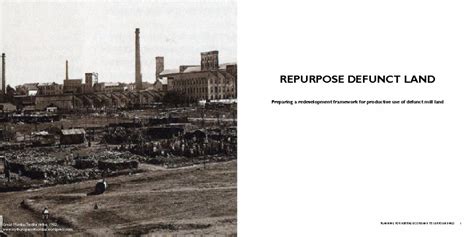 Repurpose Defunct Mill Land | CEPT - Portfolio