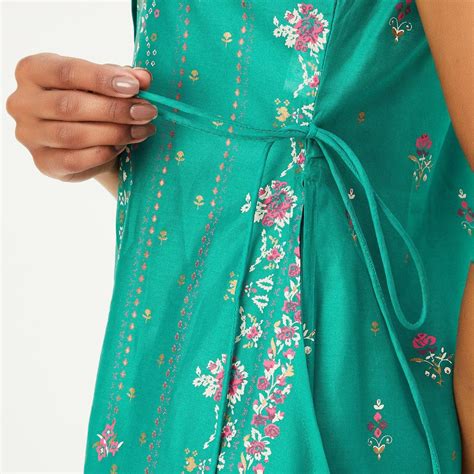 Buy Women Floral Printed Layered Kurta Online at just Rs. 1699.0 ...