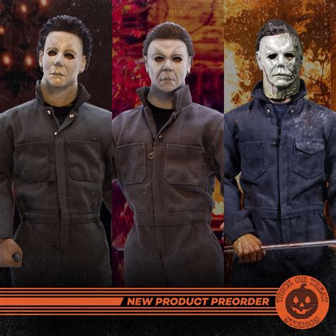 Three Michael Myers Figures From Trick Or Treat Studios