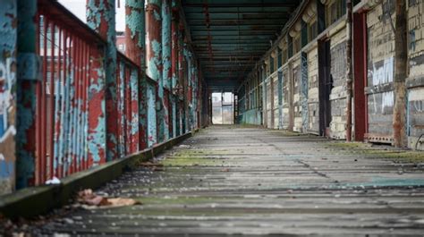 The once vibrant and lively walkway now shows signs of neglect with ...