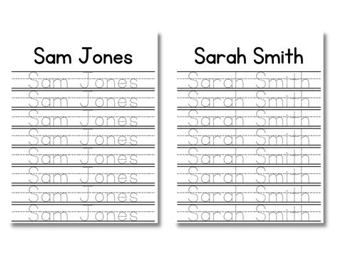 Image result for Custom Name Tracing